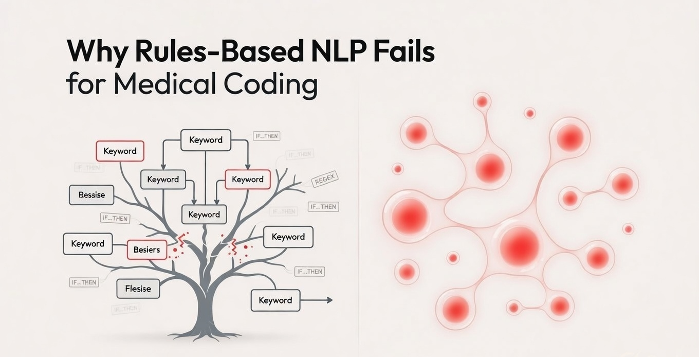 Why Rules-Based NLP Fails for Medical Coding