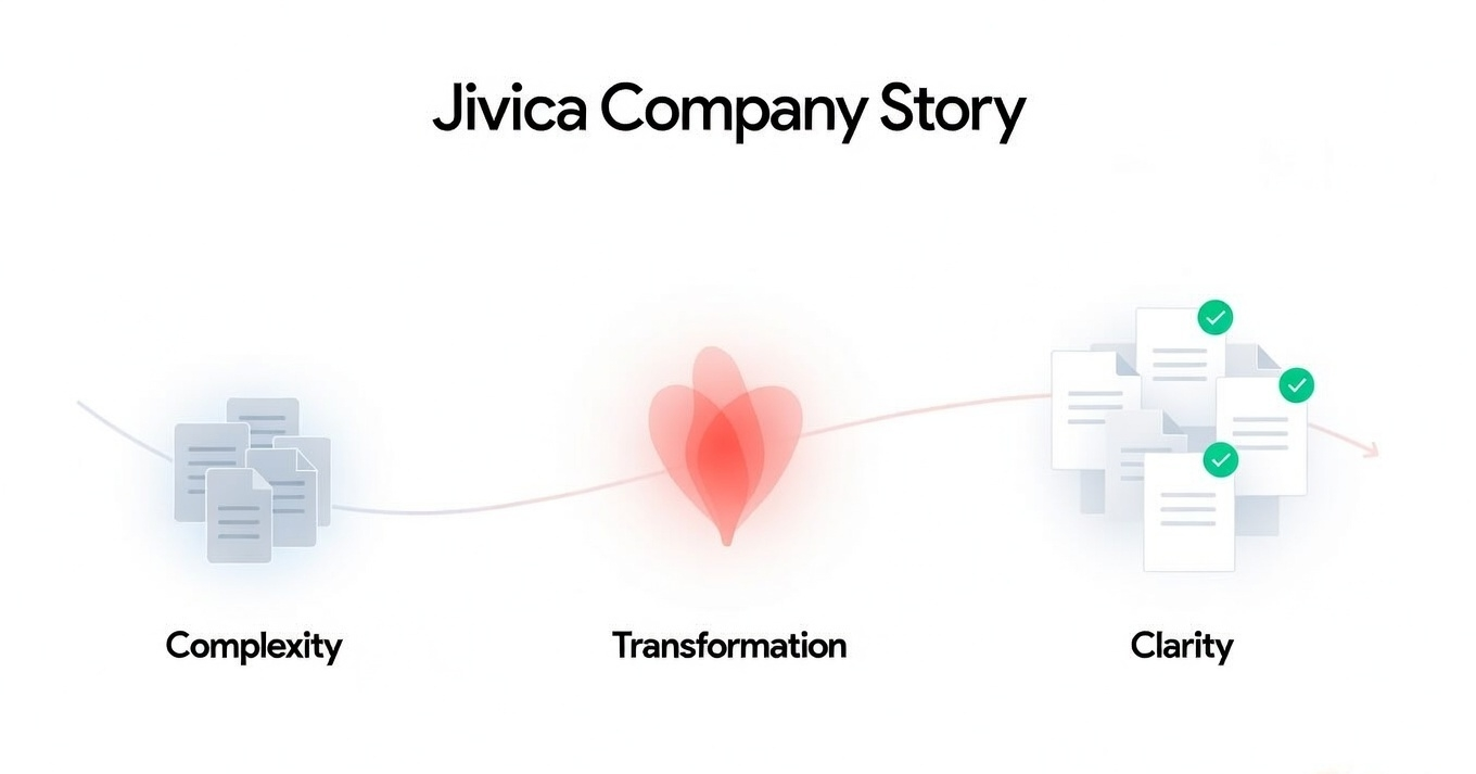 Jivica company story — from complexity to clarity through AI